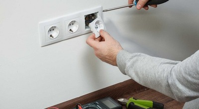 Установка розеток Установка розеток